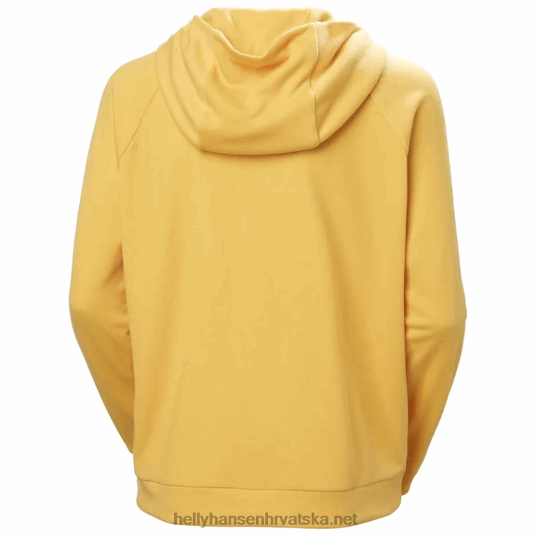 J0HV1704 ženska obalna majica s kapuljačom koja se brzo suši žene Helly-Hansen crno