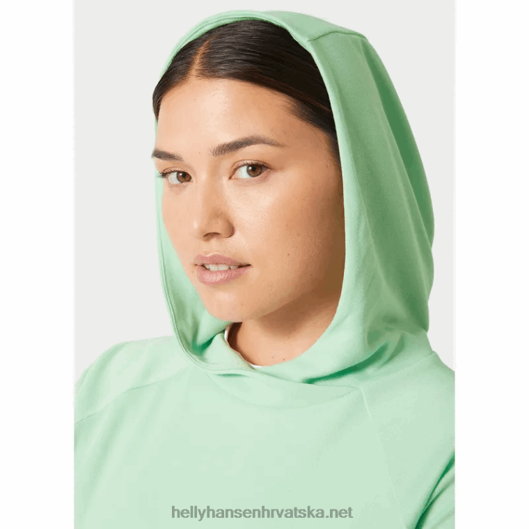 J0HV1705 ženska obalna majica s kapuljačom koja se brzo suši žene Helly-Hansen saće