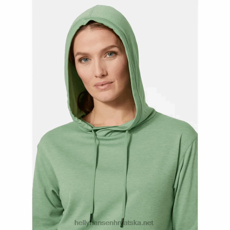 J0HV1715 ženska majica s kapuljačom lifa tech lite žene Helly-Hansen terakota