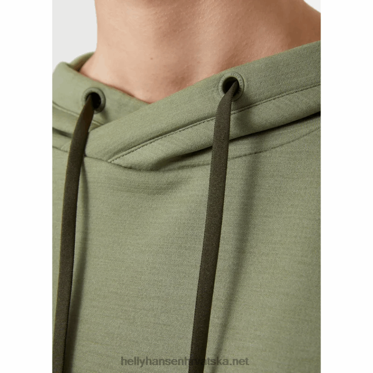 J0HV1716 ženska majica s kapuljačom lifa tech lite žene Helly-Hansen žad