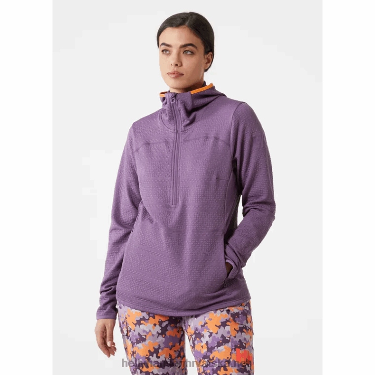 J0HV1717 ženski puderqueen srednji sloj žene Helly-Hansen lav zeleno