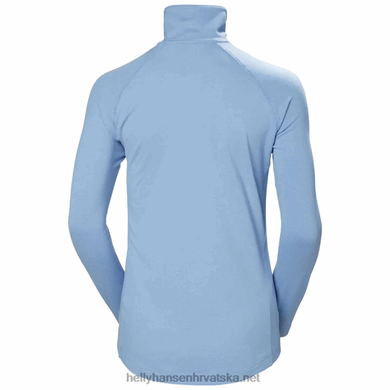 J0HV1719 ženski verglas srednji sloj s polupatentnim zatvaračem žene Helly-Hansen snijeg