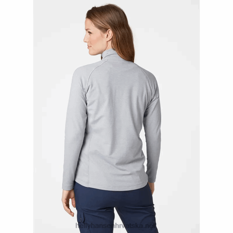 J0HV1723 ženski verglas srednji sloj s polupatentnim zatvaračem žene Helly-Hansen dotjerati