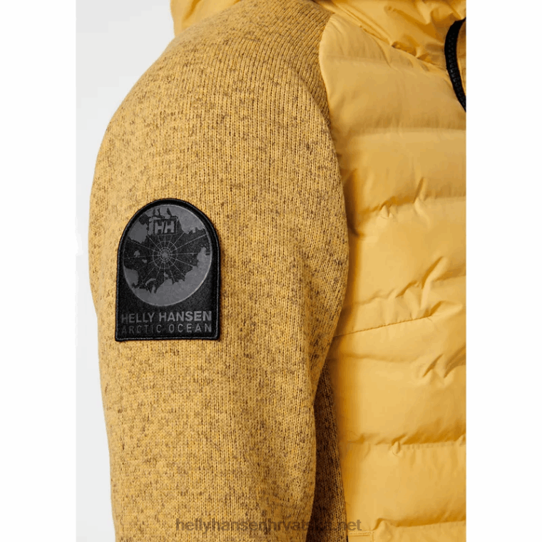 J0HV1728 ženska hibridna jakna za jedrenje s izolacijom za arktički ocean žene Helly-Hansen crno