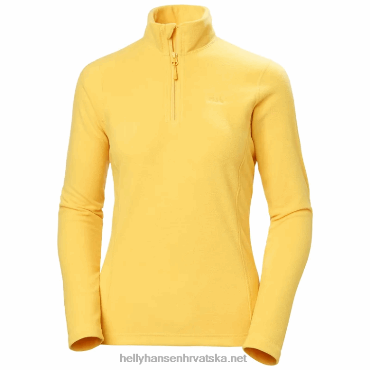 J0HV1674 ženska jakna od flisa s poluzatvaračem žene Helly-Hansen mornarica