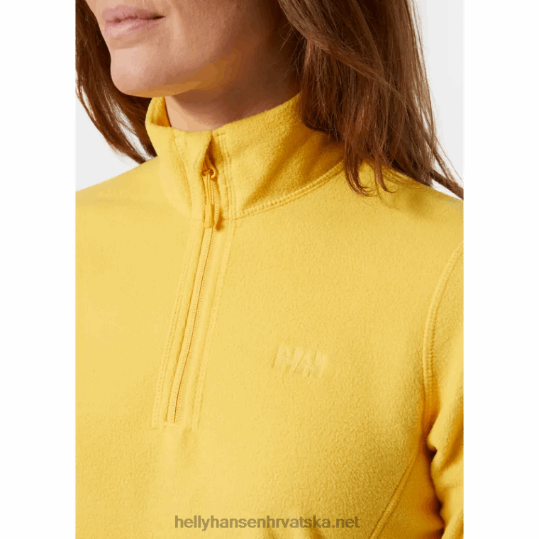 J0HV1674 ženska jakna od flisa s poluzatvaračem žene Helly-Hansen mornarica