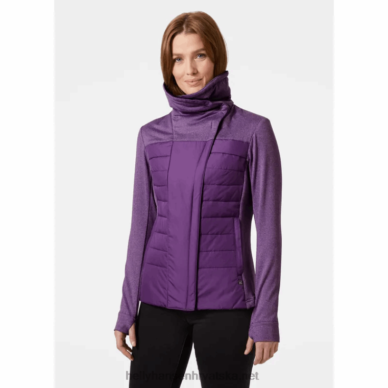 J0HV1681 ženska srednjeslojna jakna astra žene Helly-Hansen mornarica