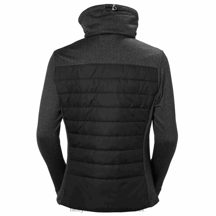 J0HV1682 ženska srednjeslojna jakna astra žene Helly-Hansen smrvljena gra
