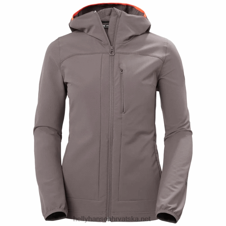 J0HV1688 ženska jakna od flisa aurora shield žene Helly-Hansen modra magla