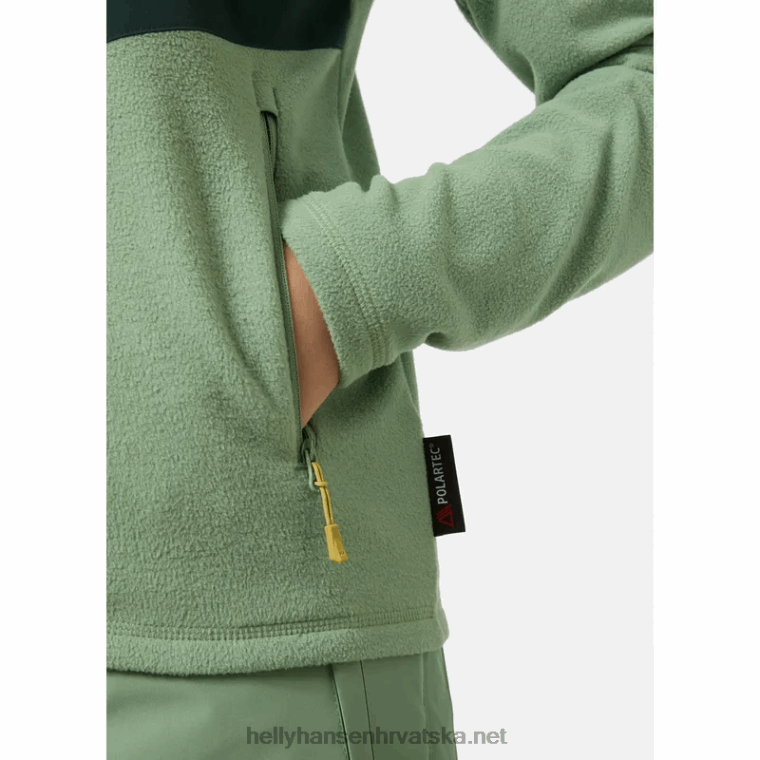 J0HV1691 ženska jakna od blok flisa žene Helly-Hansen terakota