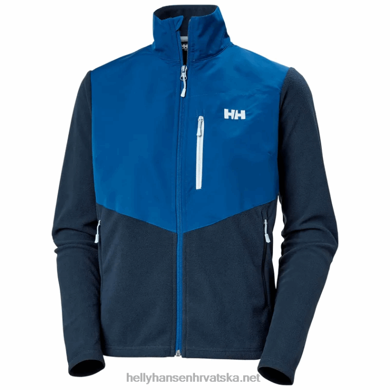 J0HV1692 ženska jakna od blok flisa žene Helly-Hansen žad