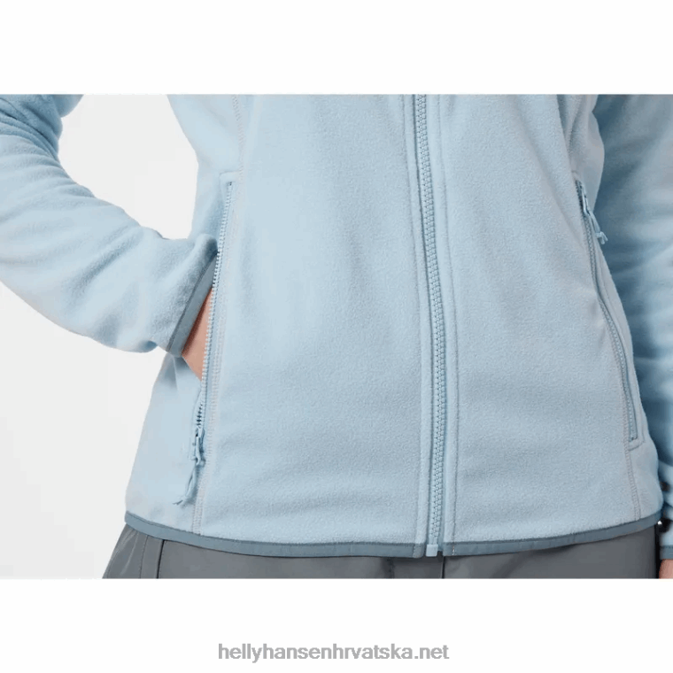 J0HV1695 w sumračna jakna od flisa žene Helly-Hansen snijeg