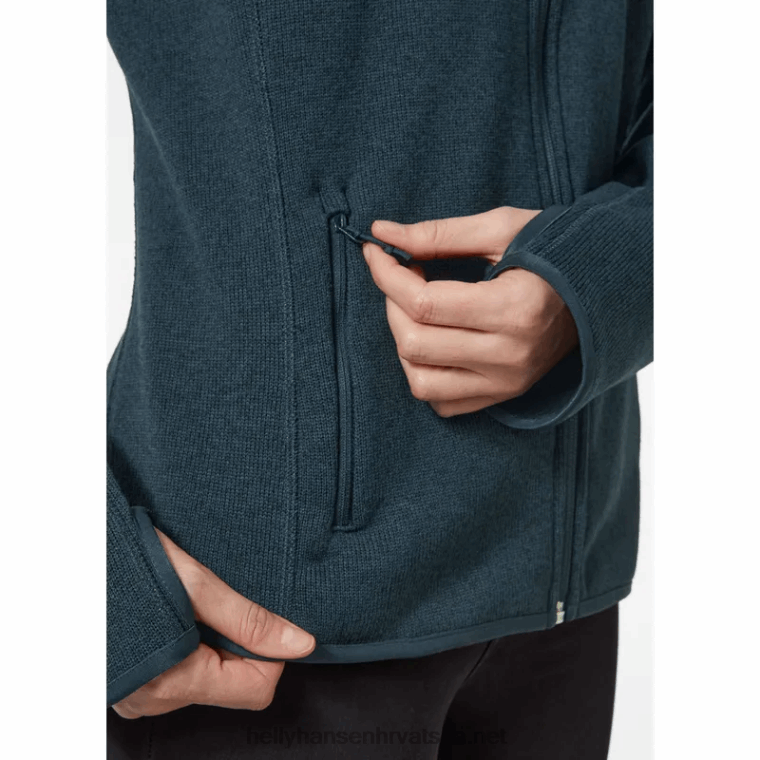 J0HV1700 ženska varde flis jakna 2.0 žene Helly-Hansen siva magla