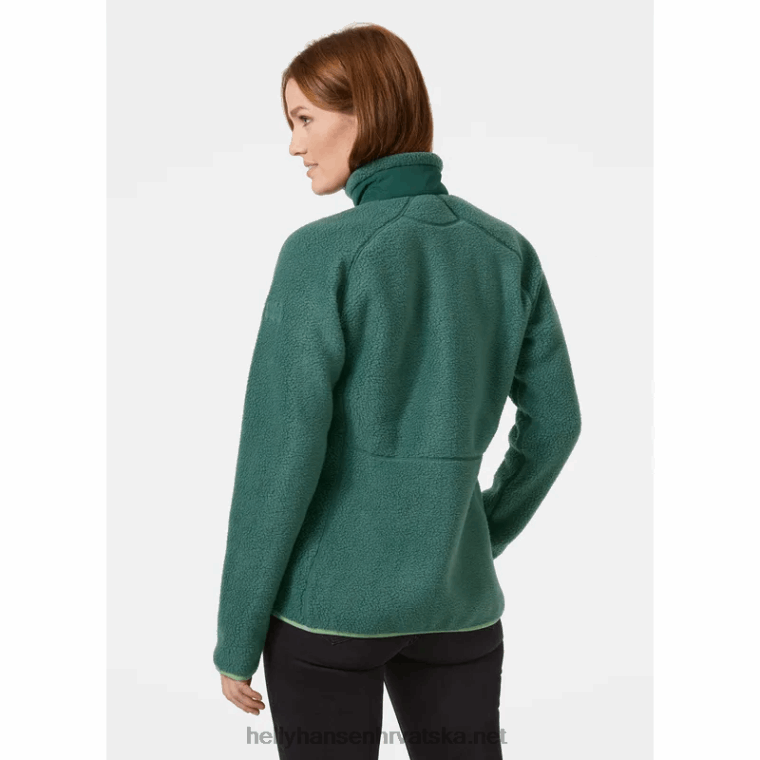 J0HV1701 ženska jakna od flisa s carskim florom žene Helly-Hansen mornarica