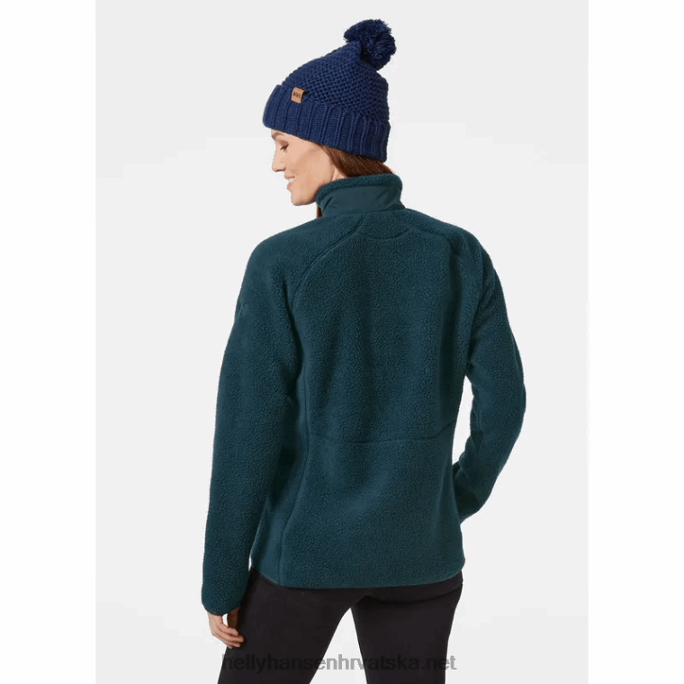 J0HV1702 ženska jakna od flisa s carskim florom žene Helly-Hansen najtamniji spr