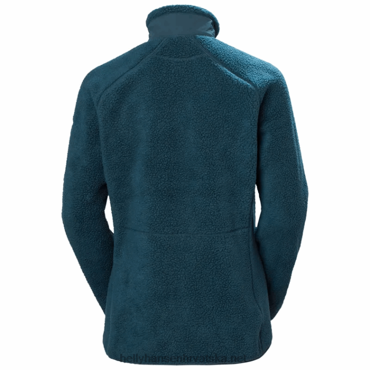 J0HV1702 ženska jakna od flisa s carskim florom žene Helly-Hansen najtamniji spr