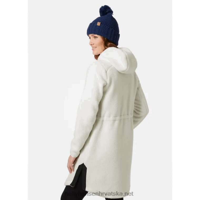 J0HV2677 ženska srednjeslojna jakna od flisa s dugim florom imperial žene Helly-Hansen krem/crna