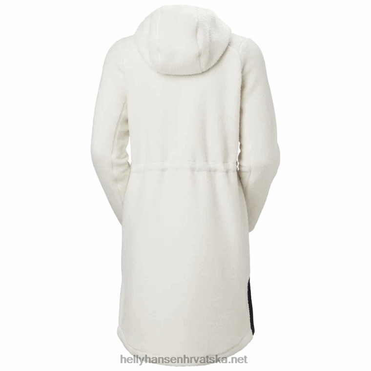 J0HV2677 ženska srednjeslojna jakna od flisa s dugim florom imperial žene Helly-Hansen krem/crna