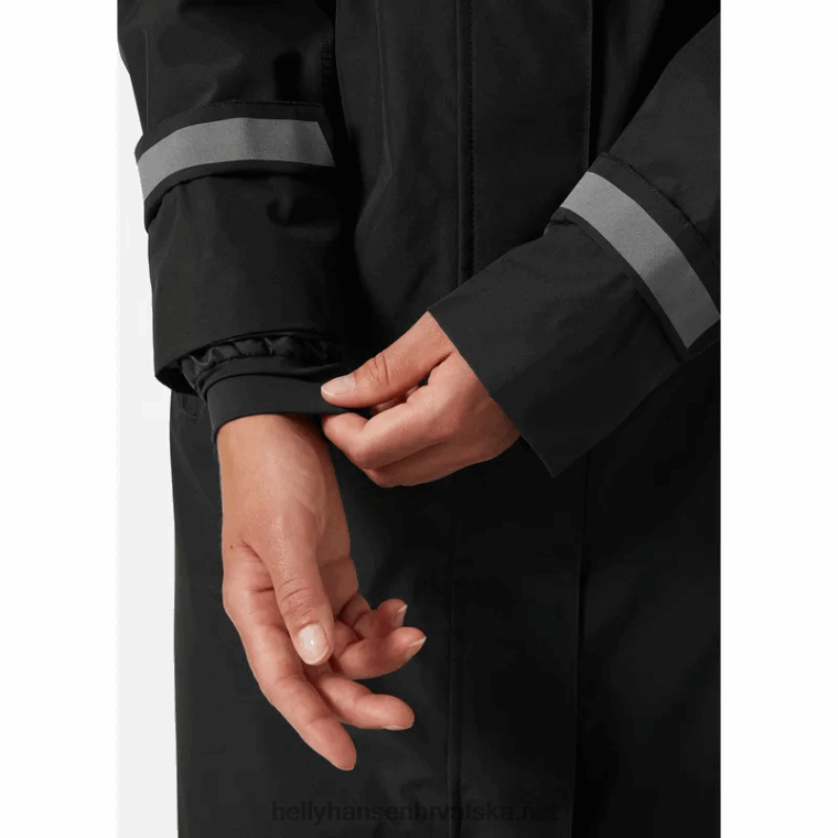 J0HV1533 ženski urb lab baloner žene Helly-Hansen crno