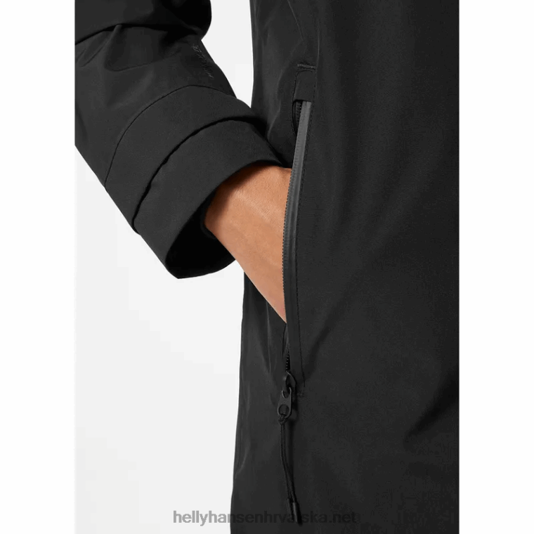 J0HV1533 ženski urb lab baloner žene Helly-Hansen crno