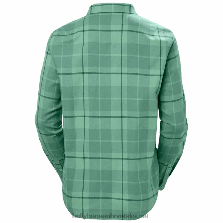 J0HV2028 ženska lokka organska flanelska košulja dugih rukava žene Helly-Hansen melo siva