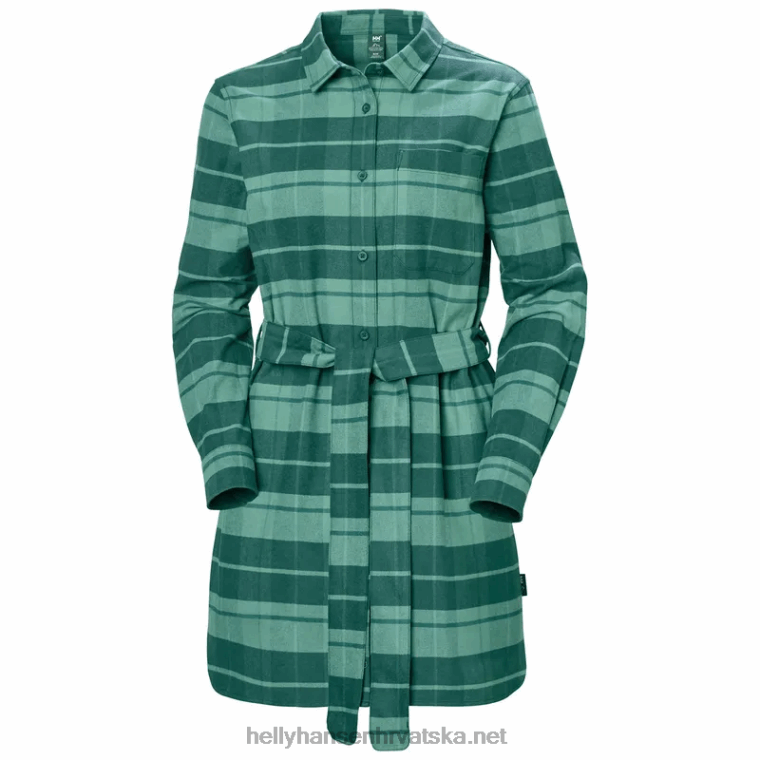 J0HV2032 ženska košulja od organskog flanela žene Helly-Hansen ocean