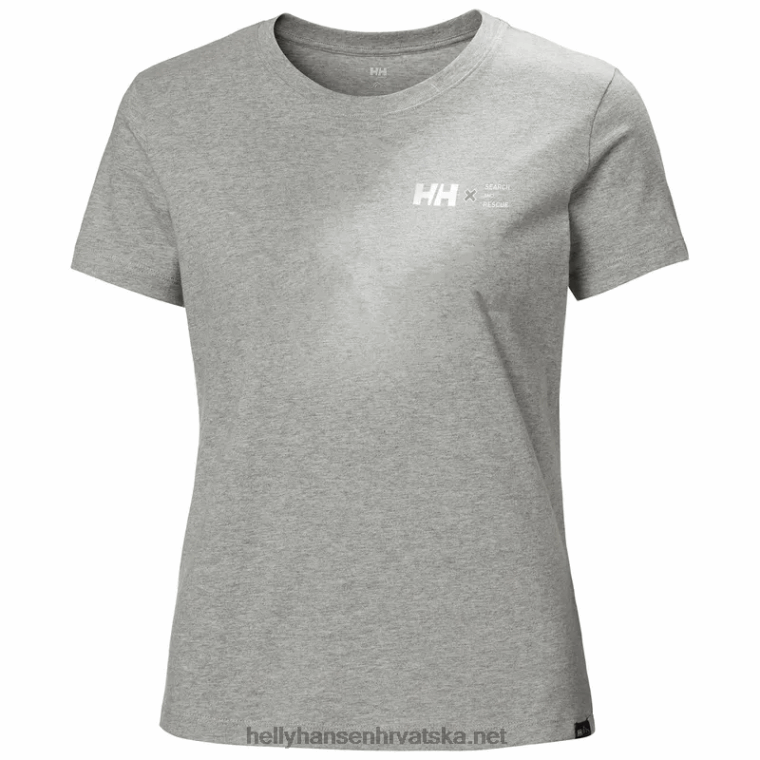 J0HV1939 ženska f2f majica od organskog pamuka žene Helly-Hansen kadulja