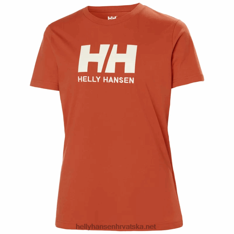 J0HV1943 ženska majica s logom hh žene Helly-Hansen saće