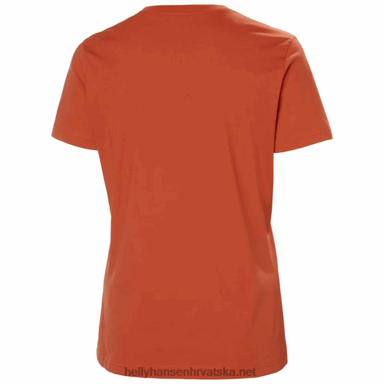 J0HV1943 ženska majica s logom hh žene Helly-Hansen saće