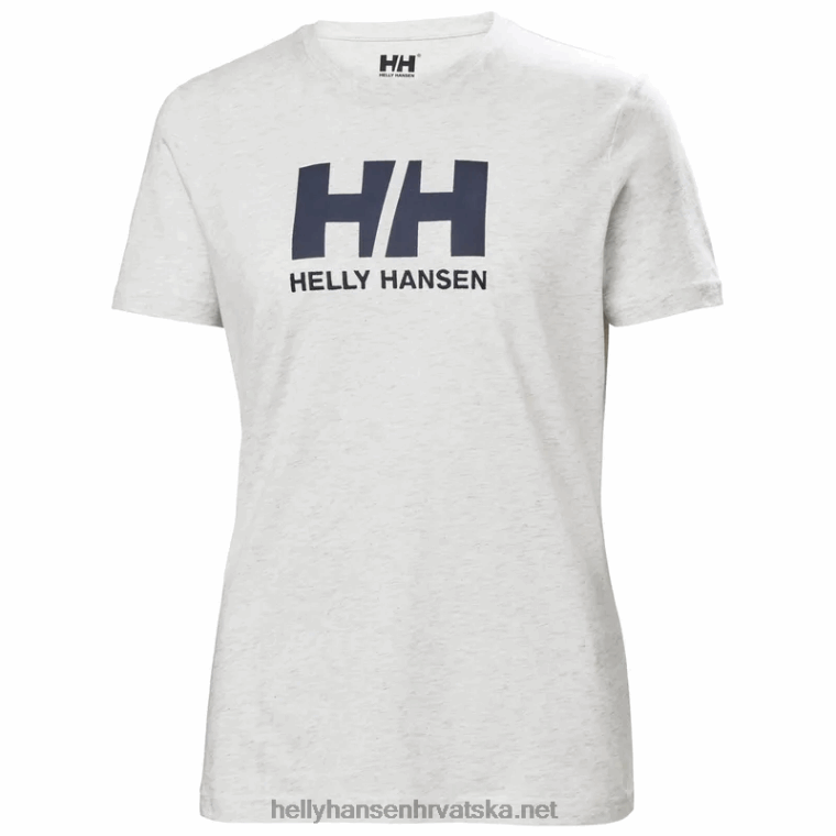 J0HV1949 ženska majica s logom hh žene Helly-Hansen Crvena