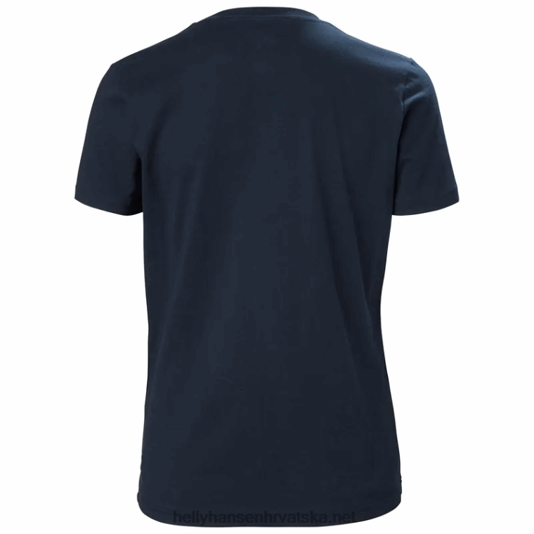 J0HV1950 ženska majica s logom hh žene Helly-Hansen nimbus clou