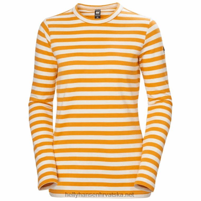 J0HV1968 ženska majica dugih rukava Arctic Ocean žene Helly-Hansen siva magla es