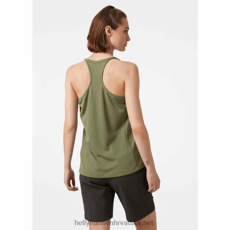 J0HV1972 ženska majica sjenila verglas žene Helly-Hansen azurit