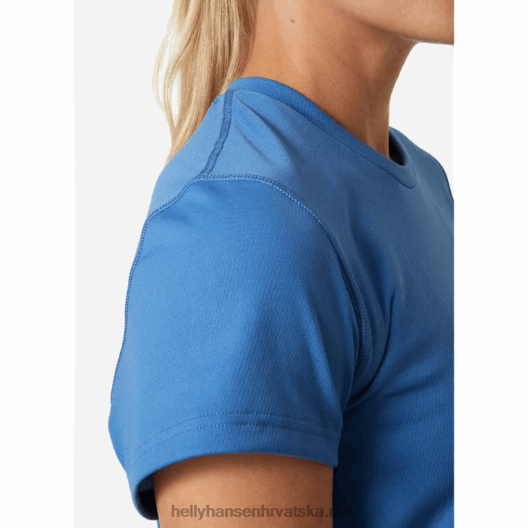 J0HV1975 ženska hh lifa active solen majica žene Helly-Hansen skagen plava