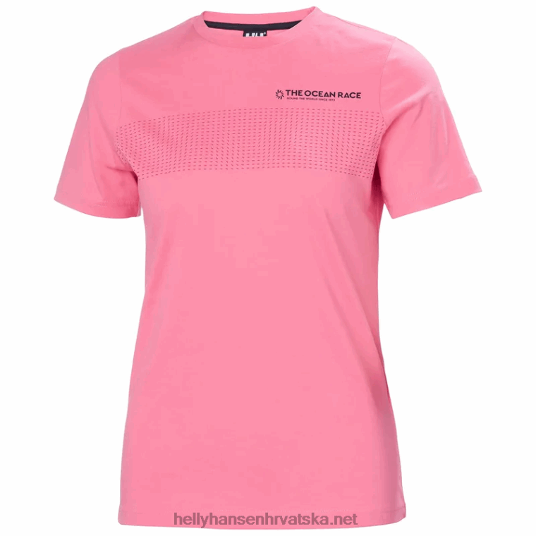 J0HV1987 ženska ocean race majica kratkih rukava žene Helly-Hansen plava nijansa
