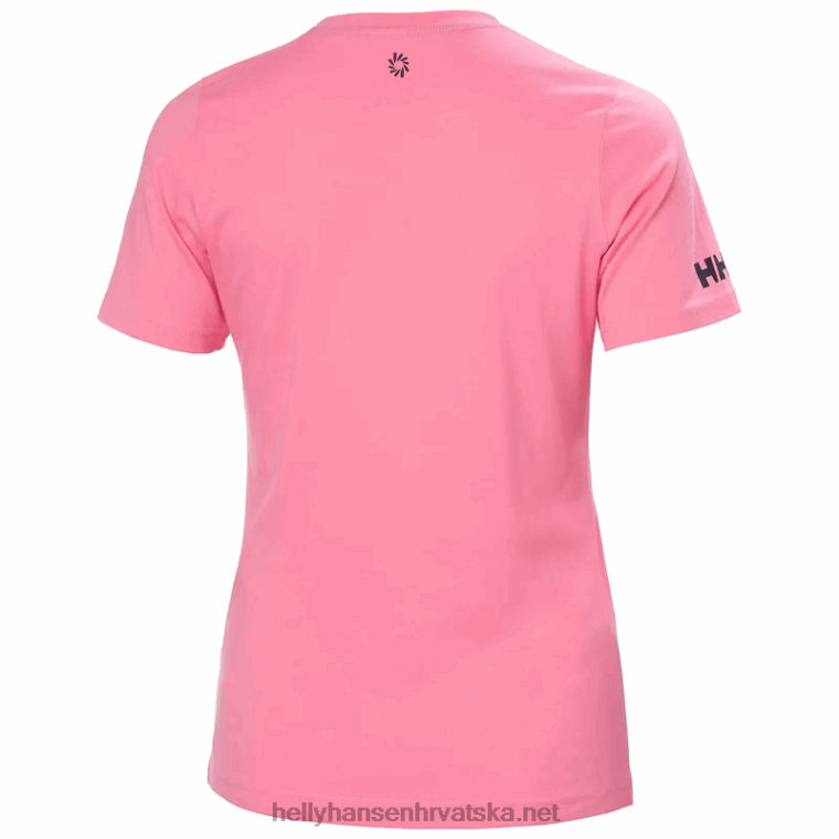 J0HV1987 ženska ocean race majica kratkih rukava žene Helly-Hansen plava nijansa