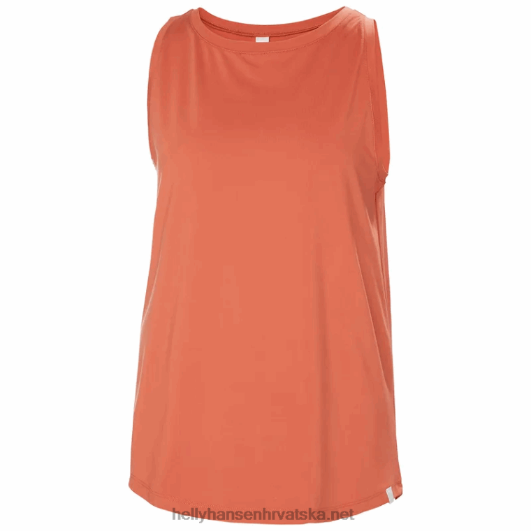 J0HV1997 ženska majica bez rukava s podijeljenim leđima u tehnologiji žene Helly-Hansen mornarica