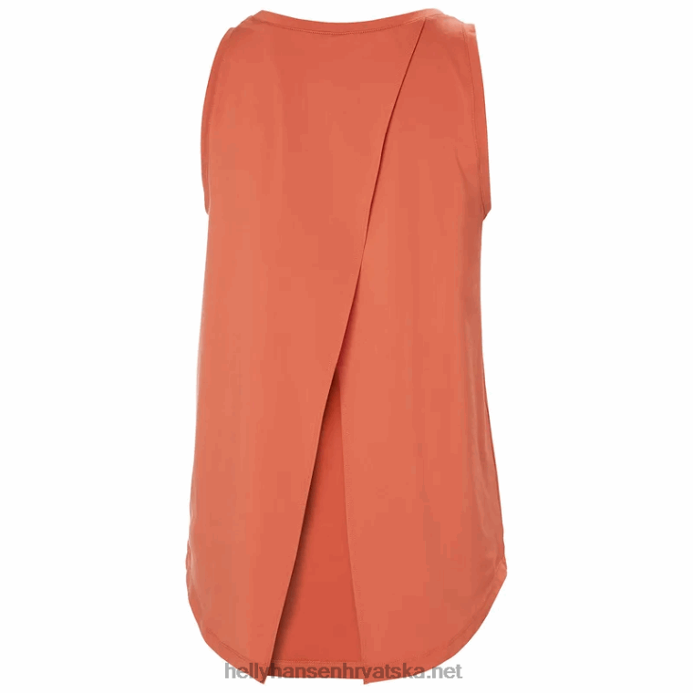 J0HV1997 ženska majica bez rukava s podijeljenim leđima u tehnologiji žene Helly-Hansen mornarica