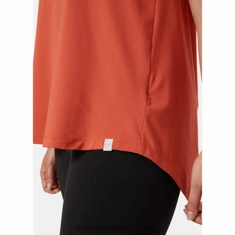 J0HV1997 ženska majica bez rukava s podijeljenim leđima u tehnologiji žene Helly-Hansen mornarica