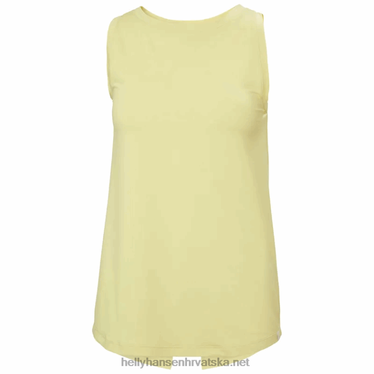 J0HV1998 ženska majica bez rukava s podijeljenim leđima u tehnologiji žene Helly-Hansen terakota