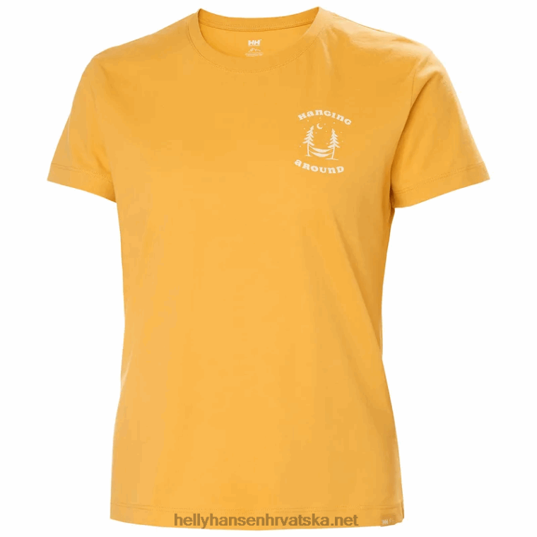 J0HV2205 w f2f majica od organskog pamuka 2.0 žene Helly-Hansen crno