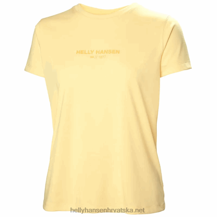 J0HV2238 ženska atraktivna majica žene Helly-Hansen crno