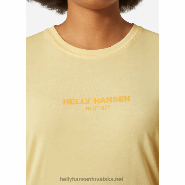 J0HV2238 ženska atraktivna majica žene Helly-Hansen crno