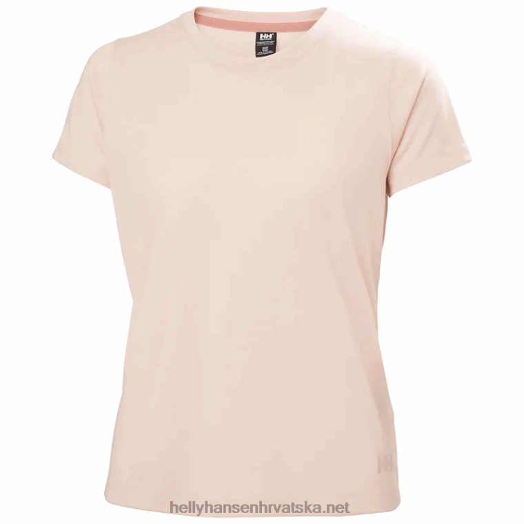 J0HV2698 ženska aktivna majica 2.0 žene Helly-Hansen sivi melang/mornarski melang