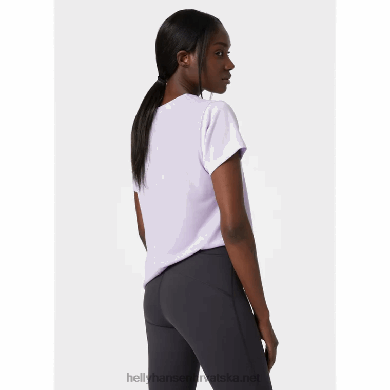 J0HV2699 ženska aktivna majica 2.0 žene Helly-Hansen ružin dim