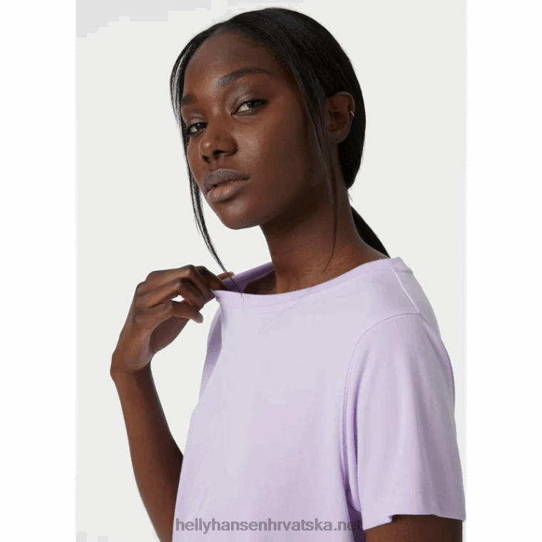 J0HV2699 ženska aktivna majica 2.0 žene Helly-Hansen ružin dim