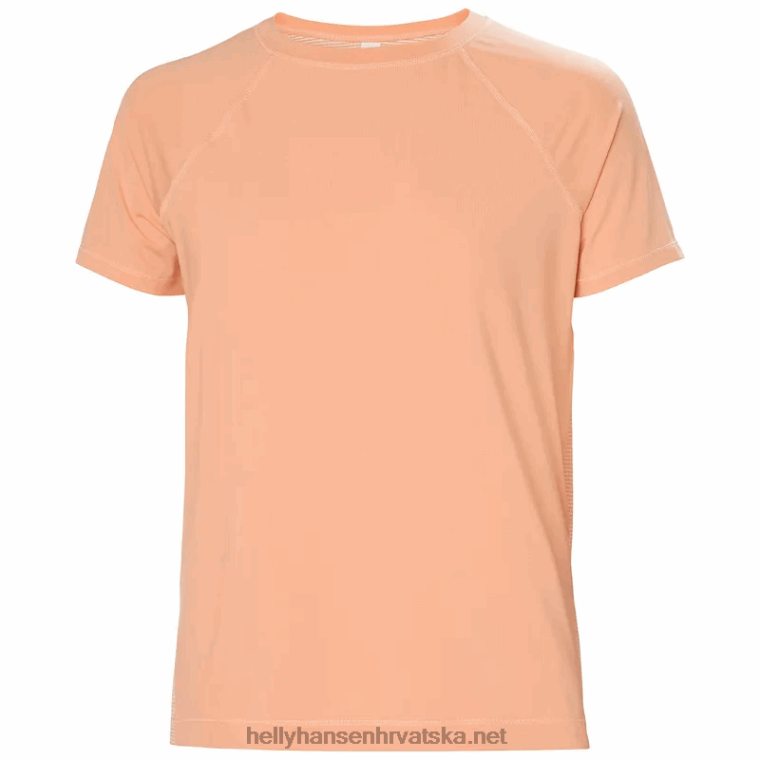 J0HV2702 ženska tech trail majica žene Helly-Hansen bijelo crno