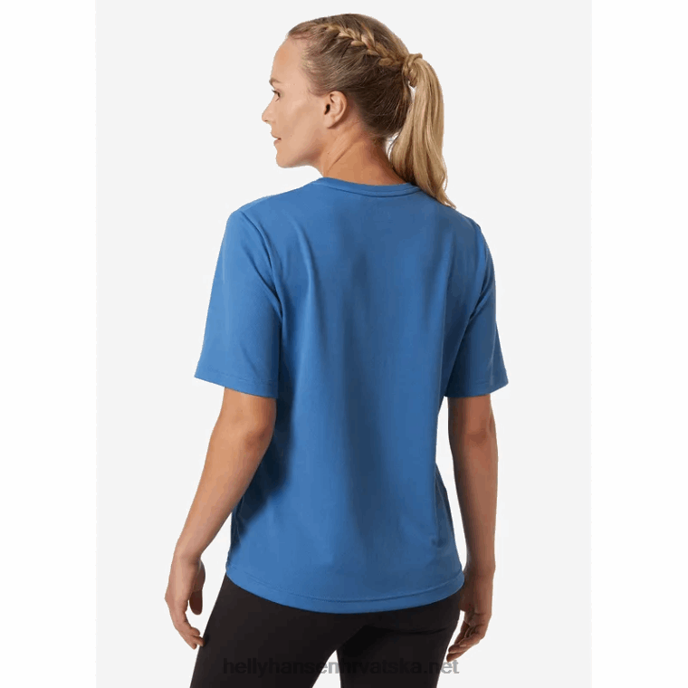 J0HV2706 ženska hh lifa active solen opuštena majica žene Helly-Hansen metvica