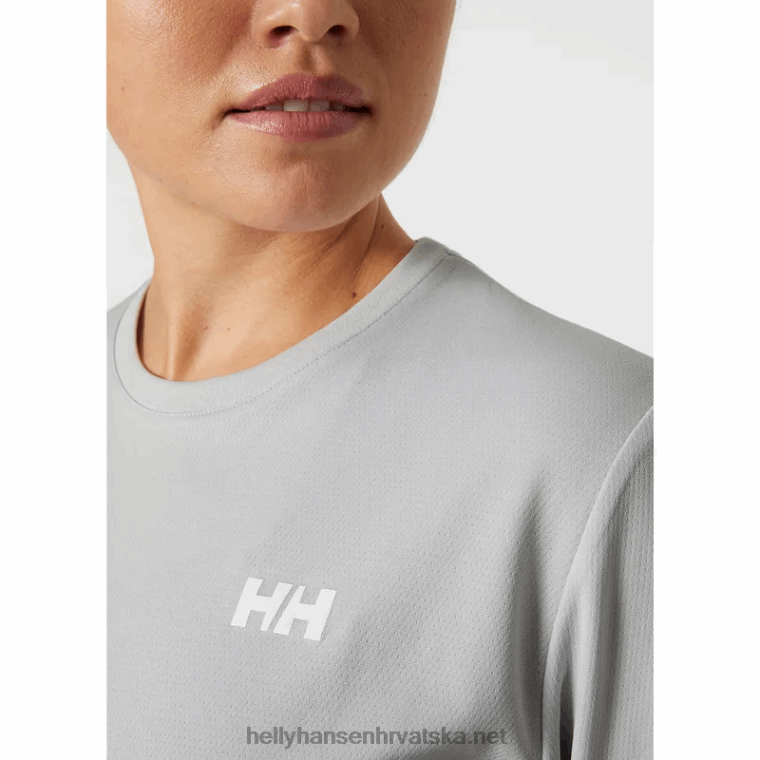 J0HV2707 ženska hh lifa active solen opuštena majica žene Helly-Hansen kovnica/azurit
