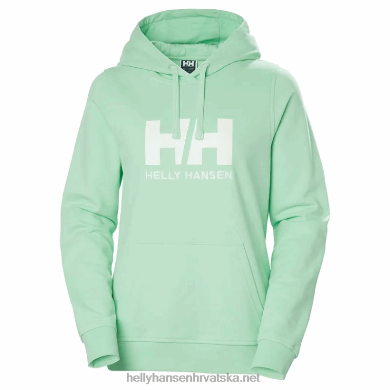 J0HV1890 ženska majica s kapuljačom hh logo žene Helly-Hansen terakota